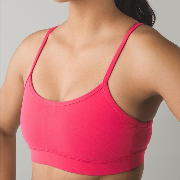 Lululemon Flow Y Bra in Boom Juice. 
Size 6. 
Pristine Condition. - Picture 3 of 7